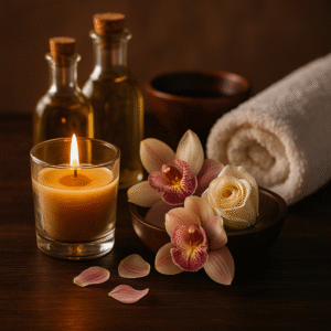 aceites esenciales y velas aromaticas